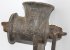 Keystone No  20 Table Mount Grinder Vintage Hand Crank Meat Grinder