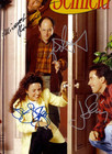 Seinfeld Signed Movie Poster 11x17 With Coa - Authentic Memorabilia