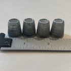 Lot Of 7 Vintage Metal Sewing Thimbles Prym Etc - Assorted Thimble Sizes