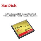 Sandisk 32gb Cf Extreme Compact Flash Memory Card 120mb s Hd Video Sdcfxs New