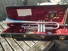 Rare Vintage 1930 C g  Conn 58b Trumpet With Mouthpiece And Case