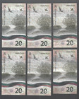 Mexico     2021     20 Pesos     Commemorative Bank Note circulated rare one Note