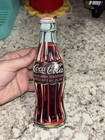 Antique Coca-cola Contour Bottle-shaped Tin  it All Started In 1886  Box