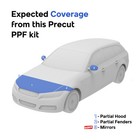 Precut Ppf Paint Protection Film Diy Clear Bra Kit For Mini Countryman 2017-2020