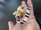 Wampum Glass Bracelet Native Made Mountain Man Rendezvous Cherokee Regalia