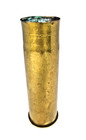 Vintage 1900 Navy 1 Pounder Brass Shell Casing   Wny   E h c l  F e r  5 5 16 