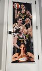 Caitlin Clark From The Logo Indiana Fever Rookie Scroll Banner Sign 21x60 Poster