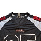 Victoria s Secret Pink Georgia Bulldogs Uga Mesh Football Jersey Black Large