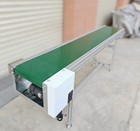 79  X 12  Industrial Belt Conveyor 110v Adjustable Speed Pvc Belt Conveyor Line
