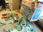Killer Fast  Complete Original James Bond Road Race Set   Box Gilbert 007 Works 