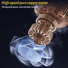 X6 Mini Turbo Portable Air Blower 130000rpm Electric Jet Fan Rechargeable Usb A 