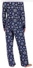 Nwt Nautica 1415795 Blue Snow Flake 2 Pc Fleece Sleepwear Pajama Set Sz S  g341