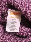 Gymboree Sparkly Purple Knit Leg Warmer Girls One Size Dance Warm Up Ballet Jazz