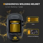True Color Large View Tig Mig Cut Grind Solar Welding Helmet  Auto Darkening
