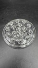 Vintage 16 Hole Clear Glass Flower Frog Florist Floral Arrangement Divider   