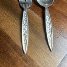 Vintage Rogers Bros 1847 Is Baby Spoon   Fork Set 4   