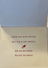 1949 Christmas Card To Miss Whitmire From Hope   David Hearst   Note From George
