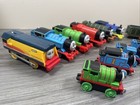 Lot Of 13 Thomas The Train   Friends Trackmaster Engine 2013 Mattel Tested Works