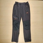 Outdoor Sport Wei-tex Hiking Pants Mens M Black 28x31 5 Softshell Fleece Lined
