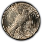 1928  1 Silver Peace Dollar - Key Date - Unc - Sku-b5769