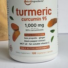 Turmeric Curcumin 1000mg 95  Curcuminoids W  Black Pepper 120 Veggie Caps Sealed
