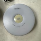 Sony Walkman D-ej001 White Portable Cd Player G-protection Tested Works   Extras