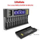 Liitokala Lii-s12 12-slot Battery Charger For Li-ion imr lifepo4 Ni-mh cd Acus