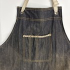 Vintage Denim Machinist Shop Apron Pre-owned Good Condition With Pockets