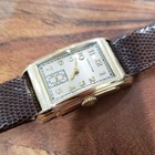 1940 Hamilton Whitman Men s Vintage Watch 17j Cal  980  Art Deco 10k Gold Filled