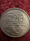 1967 Australia 20 Cents Platypus Coin Queen Elizabeth Ii Qeii Qe2 Collectable 