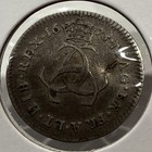 1673 Threepence Great Britain Silver 3 Pence England King Charles Ii Coin