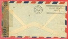 British Honduras Kgvi 10c Pair   1c On Adv Cover Censor To Usa 1943