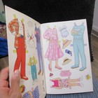 Vintage  Family Fun Paper Dolls  Book 1989 Checkerboard New Uncut