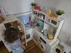 Brand New Kids Wooden Play Kitchen Set     Real Wood  Modern Design
