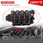 Intake Manifold W  Gasket For 2015-2017 Ford F-150 5 0l Replace   Fl3z-9424-j    