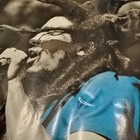 Vintage Original 1991 Bob Marley Reggae Sing Poster 26x36 Black White Blue Shirt