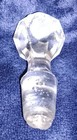 Vintage Clear Diamond Cut Decanter cruet Bottle Stopper
