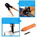 Leatbuy Network Crimp Tool Kit For Rj45 rj11 rj12 cat5 cat6 cat5e 8p Professiona