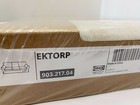 Ikea Ektorp 3-seat Sofa  not Loveseat  Cover Lofallet Beige Complete Set - New