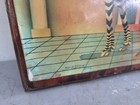 Vtg 1980 s Sue Dawe Lacquered Wood Unicorn Picture 16  X 21 5 