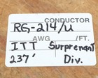 Itt Surprenant Rg-214 u Double Shielded Coaxial Cable