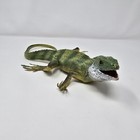 Vintage Aaa Iguana Realistic Reptile Lizard Iguana Toy Plastic Rubber 12 Inch-tm