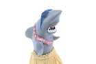 Hawaiian Hula Shark Miniature Dashboard Doll - Mano The Shark  4  Doll For Car