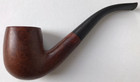 Vtg Edwards Algerian Briar Pipe Bent Shape Estate