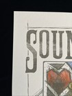Soundgarden 2013 Concert Tour Poster Signed Derek Hess Borgata Atlantic City Nj