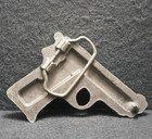 Wh03172 Very Cool Vintage 1970s Cut-out  handgun  Mens Brass Fashion Belt Buckle