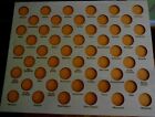 50 Poker Chip Display Frame Insert Engraved States Fits Harley Davidson casino