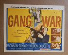 Gang War 1958 Original Complete 11x14 Lobby Card Set Of 8 Charles Bronson 58-194