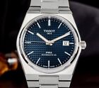 Tissot Prx Powermatic 80 Automatic Men s Wristwatch T137 407 11 041 00 Dial Blue