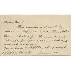 Philadelphia Pa 1874 4 Circles 2 Fancy Cancel On Postal Card Note To Brother Sen